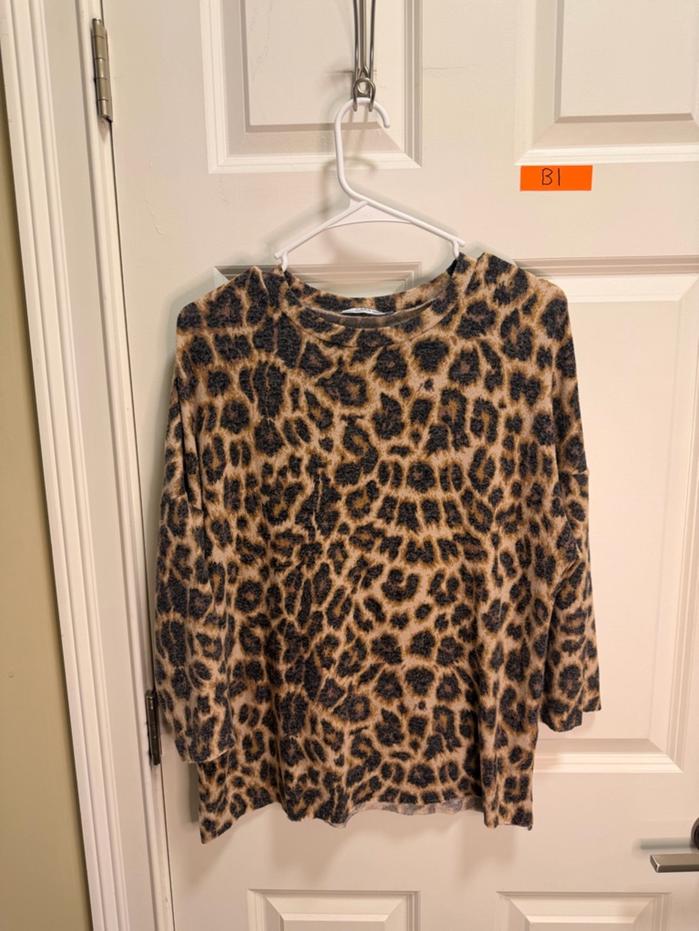 Women’s Zara Leopard Print Blouse